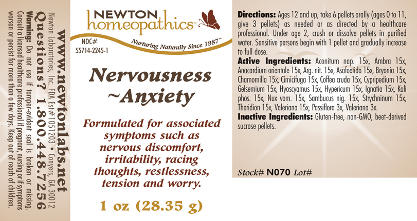 Pill image for Nervousness - anxiety