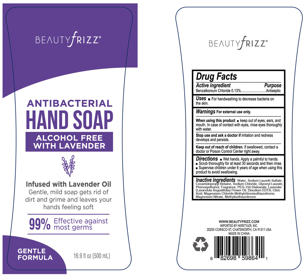 Pill image for Beautyfrizz Hand Sanitizer Bzk Lavender