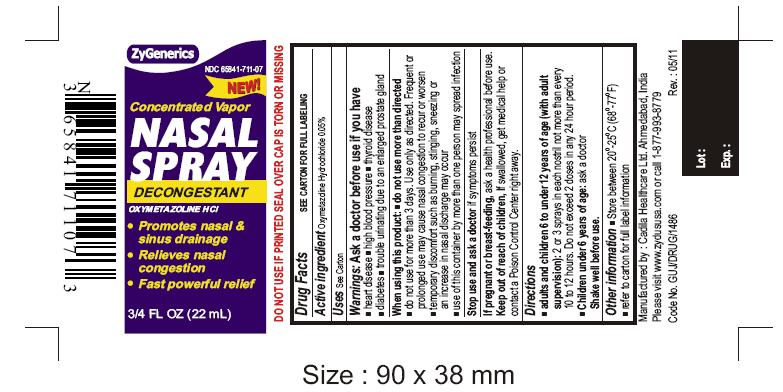 Pill image for Oxymetazoline Hydrochloride Concentrated Vapor Nasal Spray, 3/4 Fl Oz (22 Ml)