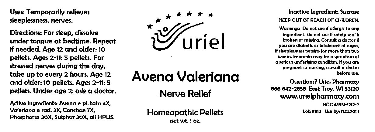 Pill image for Avena Valeriana Nerve Relief Pellets - 1 Oz.