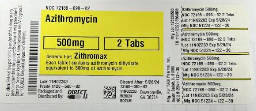 Pill image for Azithromycin