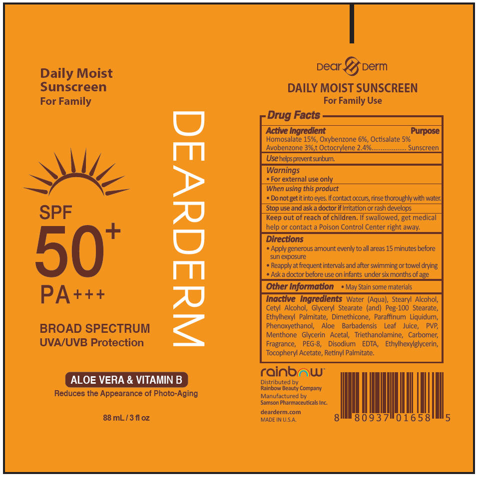 Pill image for Dearderm Daily Moisture Sunscreen