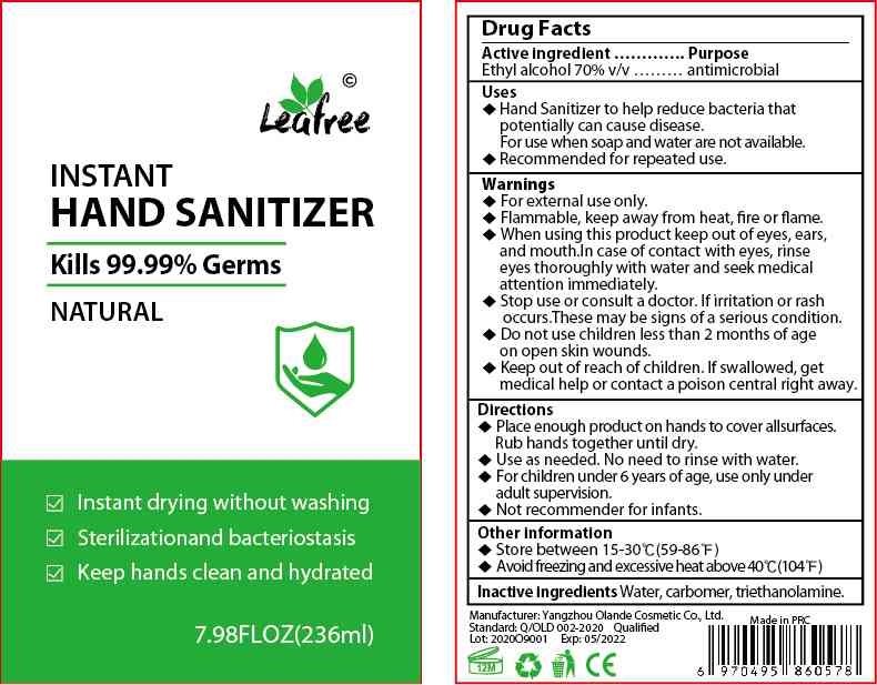 Pill image for Instant Hand Sanitizer