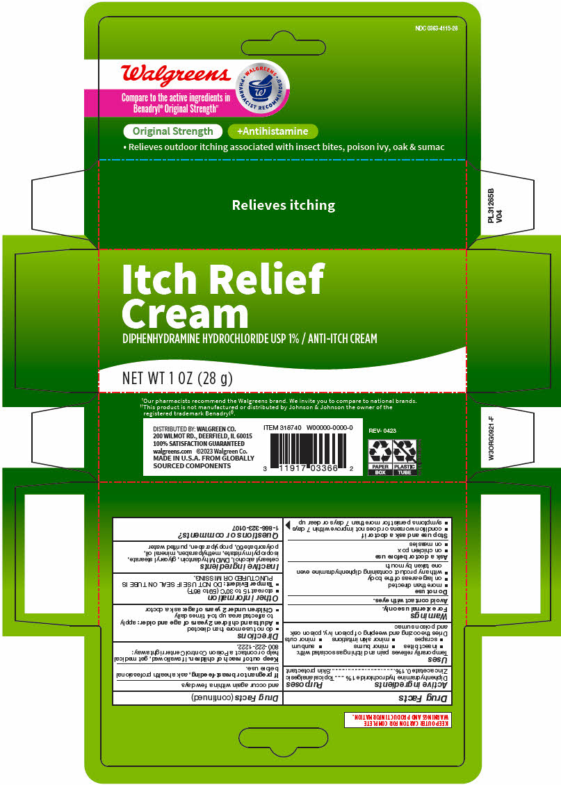 Pill image for Walgreens Original Strength Anti Itch