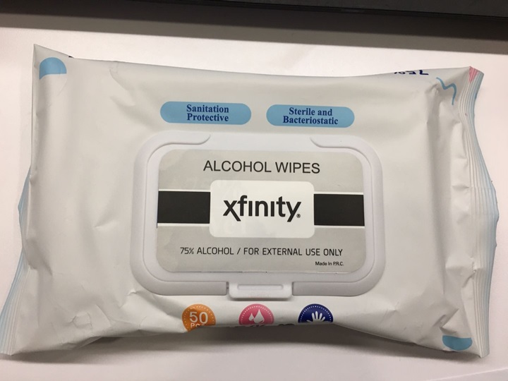 Pill image for Xfinity Alcohol Wipes