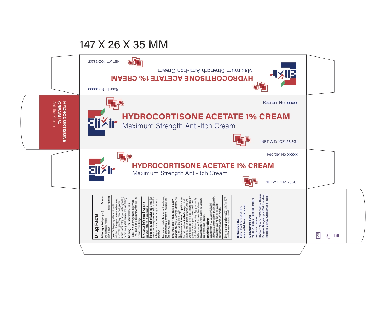 Pill image for Drug Facts Elixir Cortirelief