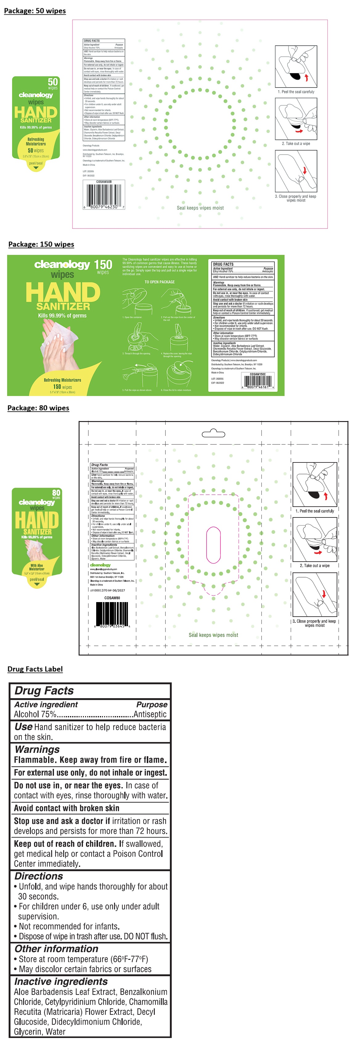 Pill image for Cleanology Wipes
