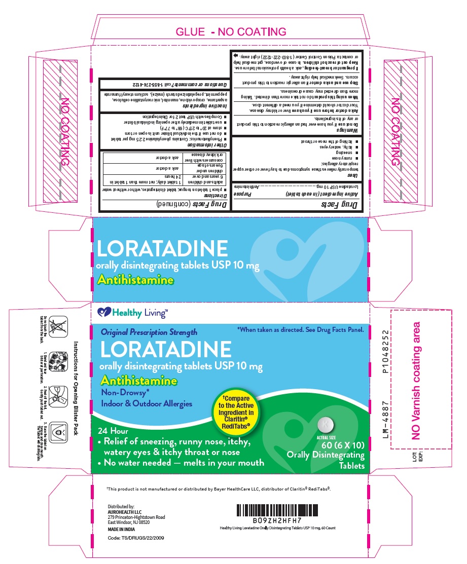 Pill image for Loratadine Orally Disintegrating Tablets Usp 10 Mg