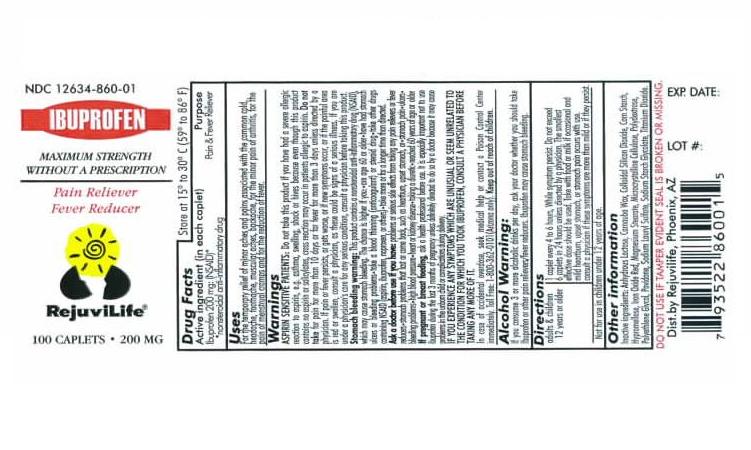 Pill image for Ibuprofen Tablets, Usp (nsaid)pain Reliever/ Fever Reducer Drug Facts