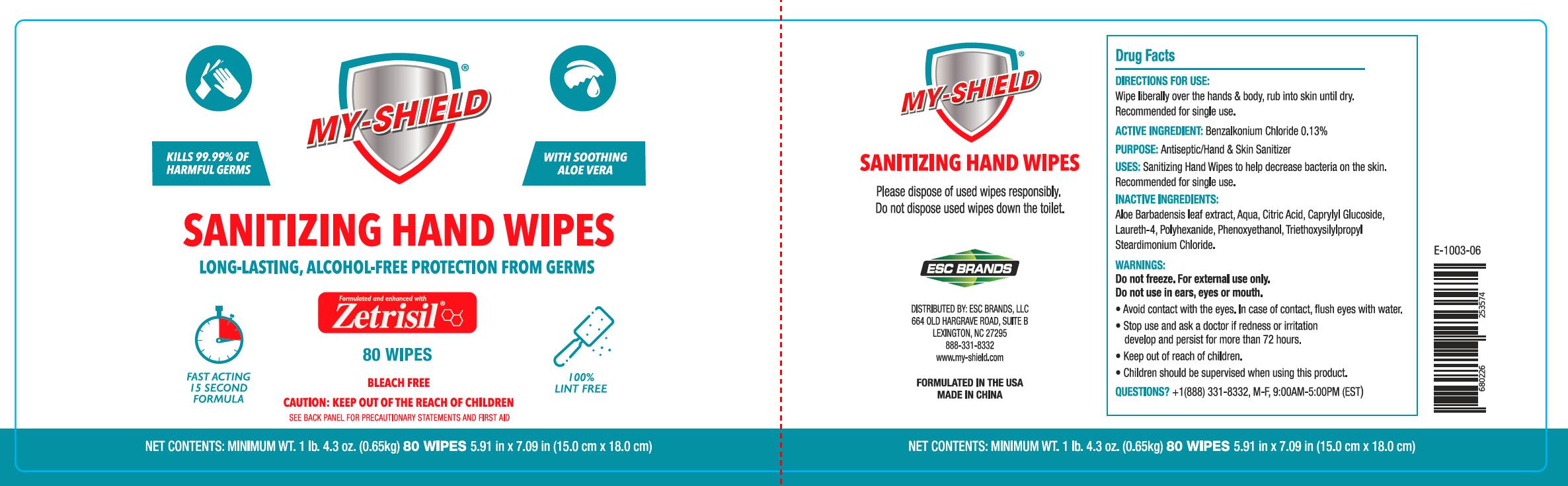 Pill image for 51706-905 Sanitizing Wipes 0.13% Benzalkonium Chloride