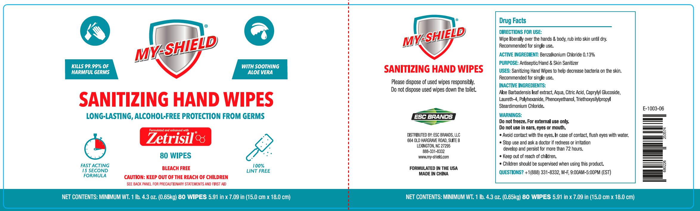 Pill image for 51706-906 Sanitizing Wipes 0.13% Benzalkonium Chloride