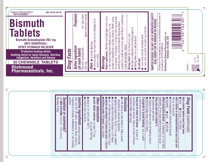 Pill image for Pepto Relief Bismuth Subsalicylate 262 Mg