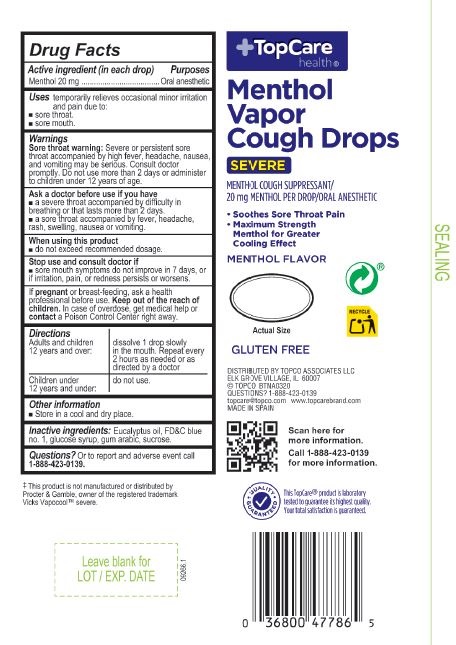 Pill image for Menthol Vapo Cough Drops