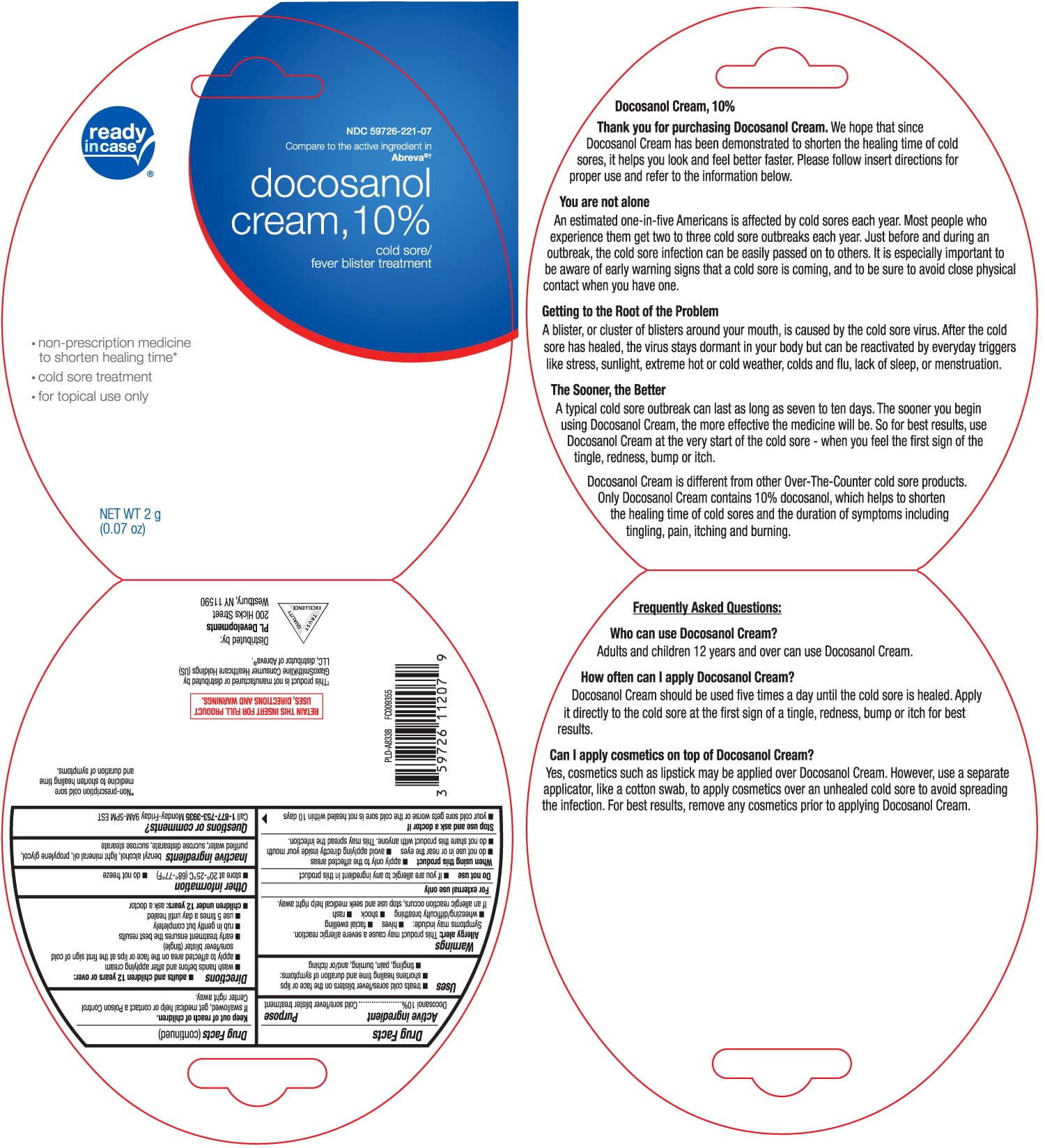 Pill image for Docosanol Cream, 10%