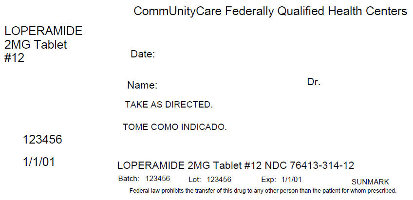 Pill image for Loperamide Hydrochloride