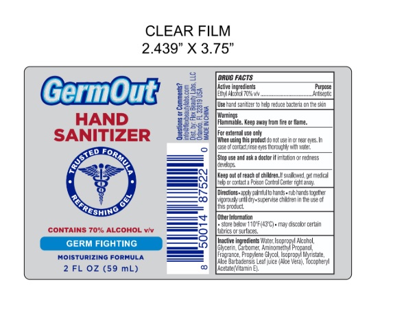 Pill image for Germ Out Hand Sanitizer