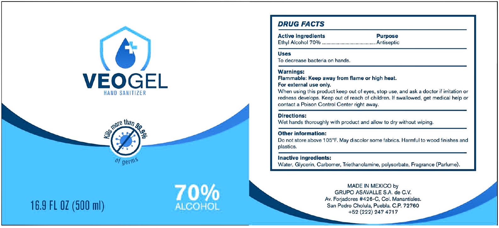 Pill image for Veogel Hand Sanitizer