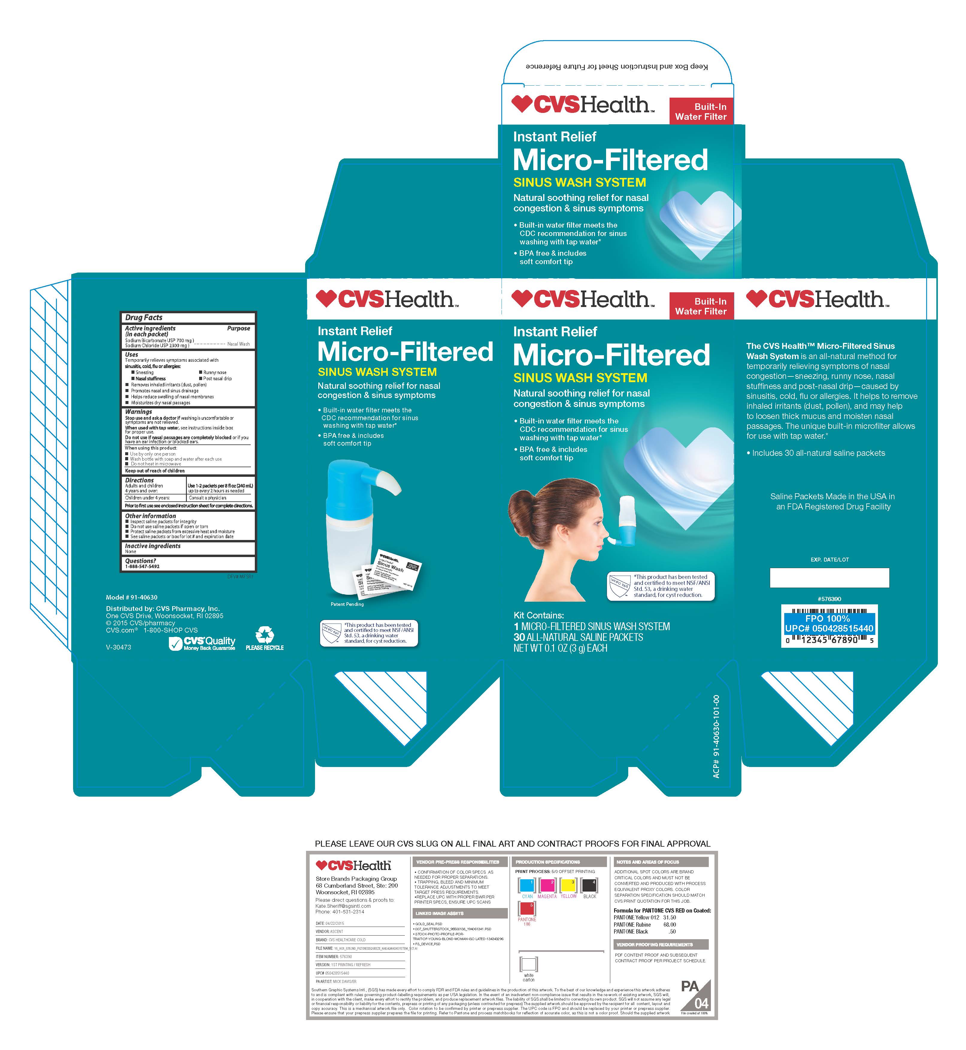 Pill image for Cvs Instant Relief Micro-filtered Sinus Wash System