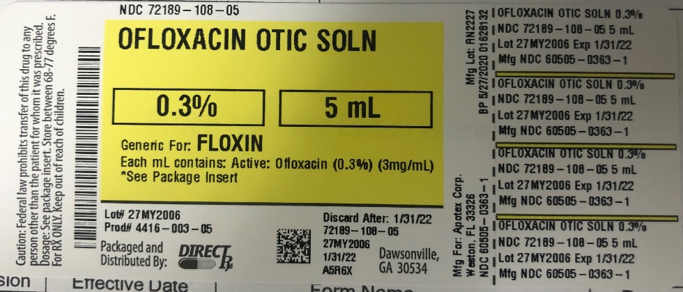 Pill image for Oflaxacin Otic