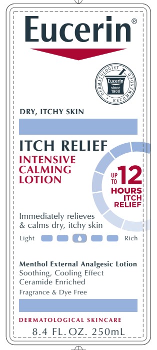 Pill image for Eucerin Itch Relief Intensive Calming Lotion