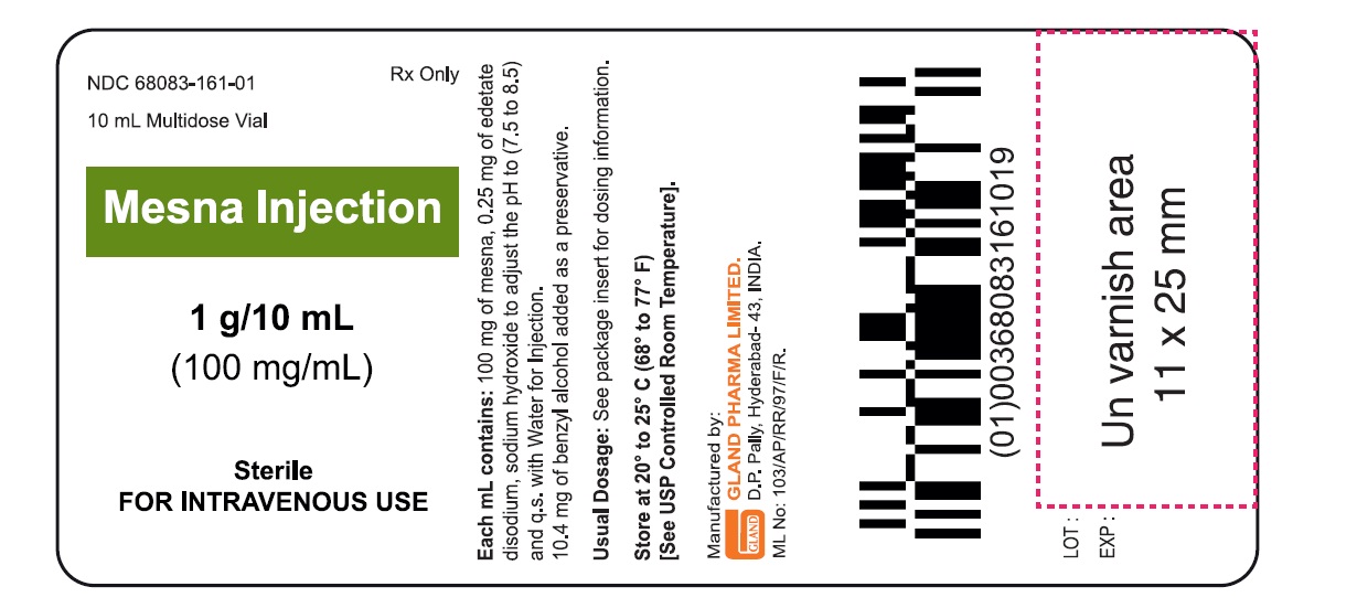 Pill image for These Highlights Do Not Include All The Information Needed To Use Mesna Injection Safely And Effectively.  See Full Prescribing Information For Mesna Injection .