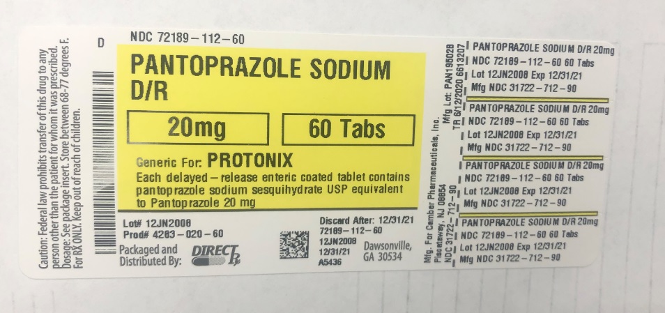 Pill image for Pantoprazole