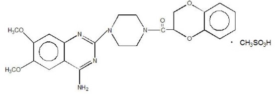 Pill image for Doxazosin Mesylate Tablets