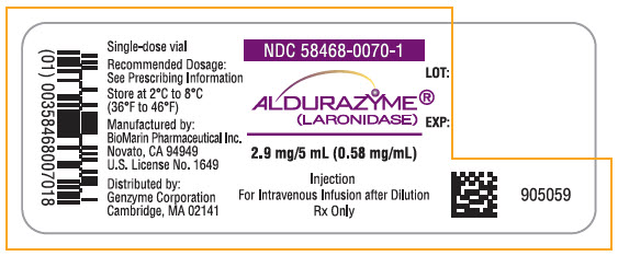 Pill image for These Highlights Do Not Include All The Information Needed To Use Aldurazyme Safely And Effectively. See Full Prescribing Information For Aldurazyme.