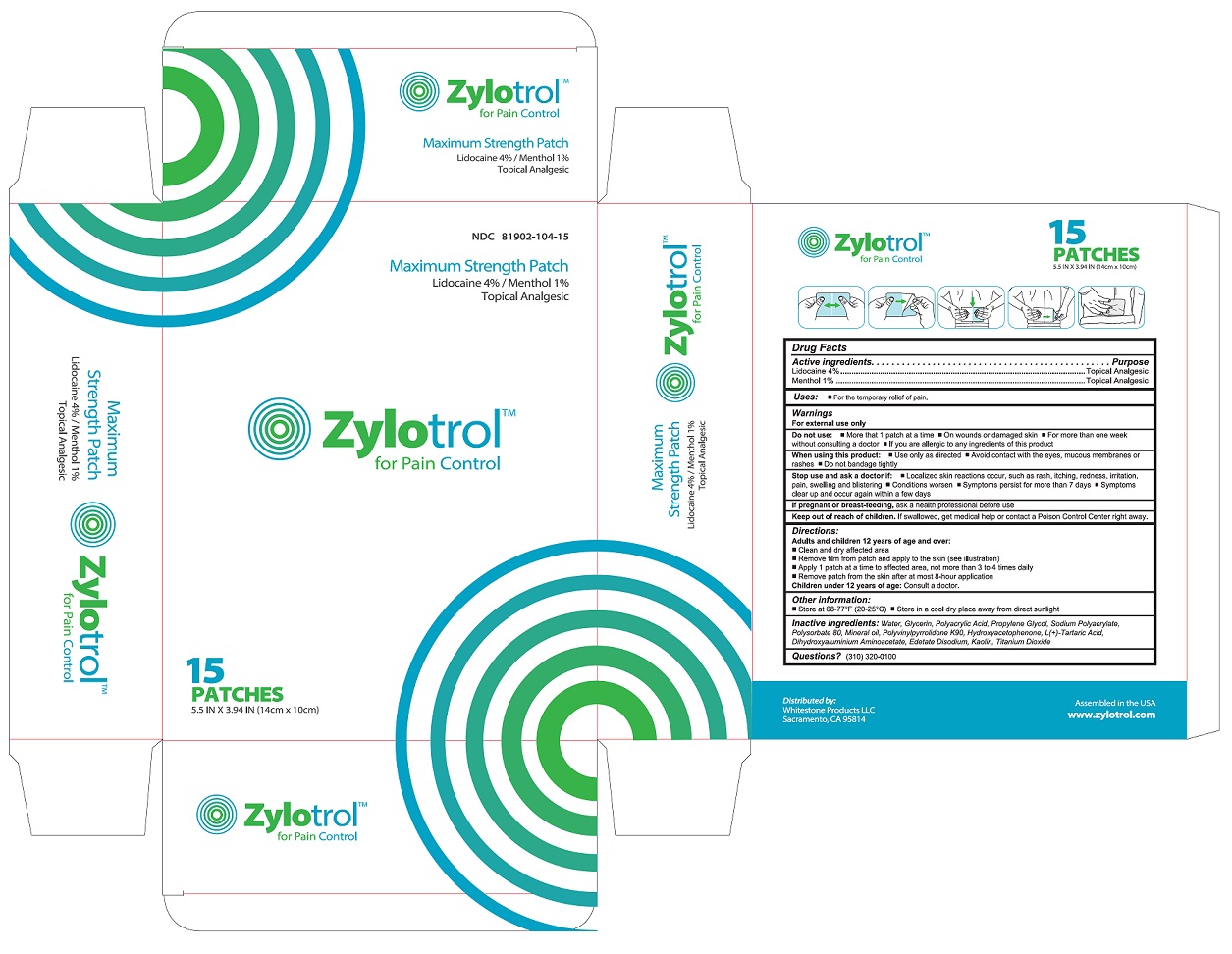 Pill image for Zylotrol Maximum Pain Patch