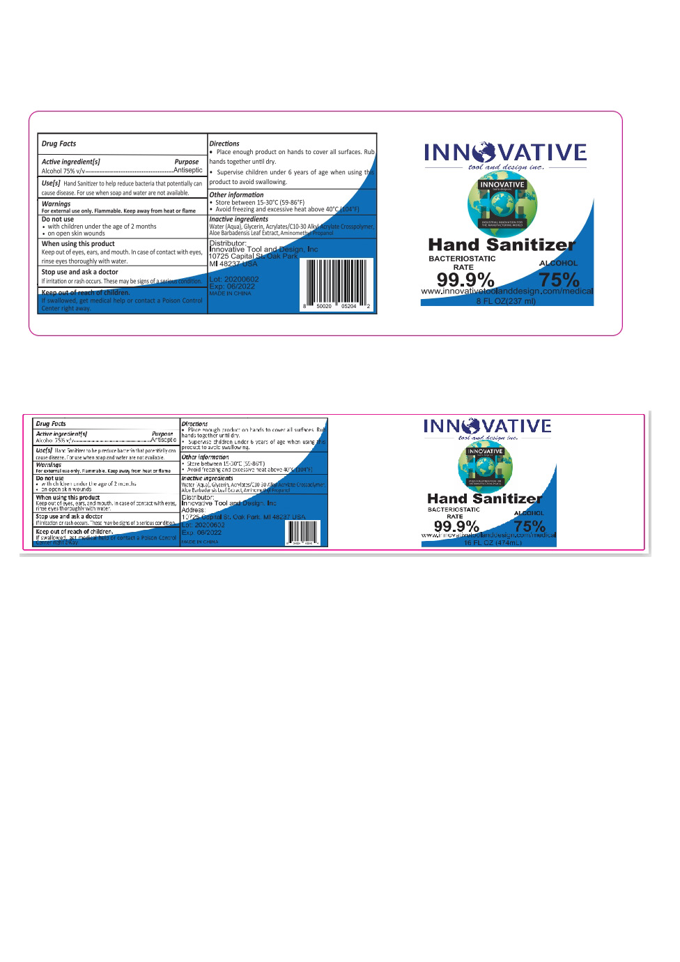 Pill image for Hand Sanitizer