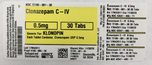 Pill image for Clonazepam