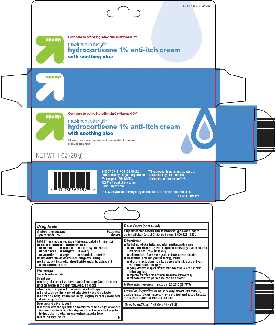 Pill image for Target Corporation Hydrocortisone 1% Anti-itch Cream Drug Facts