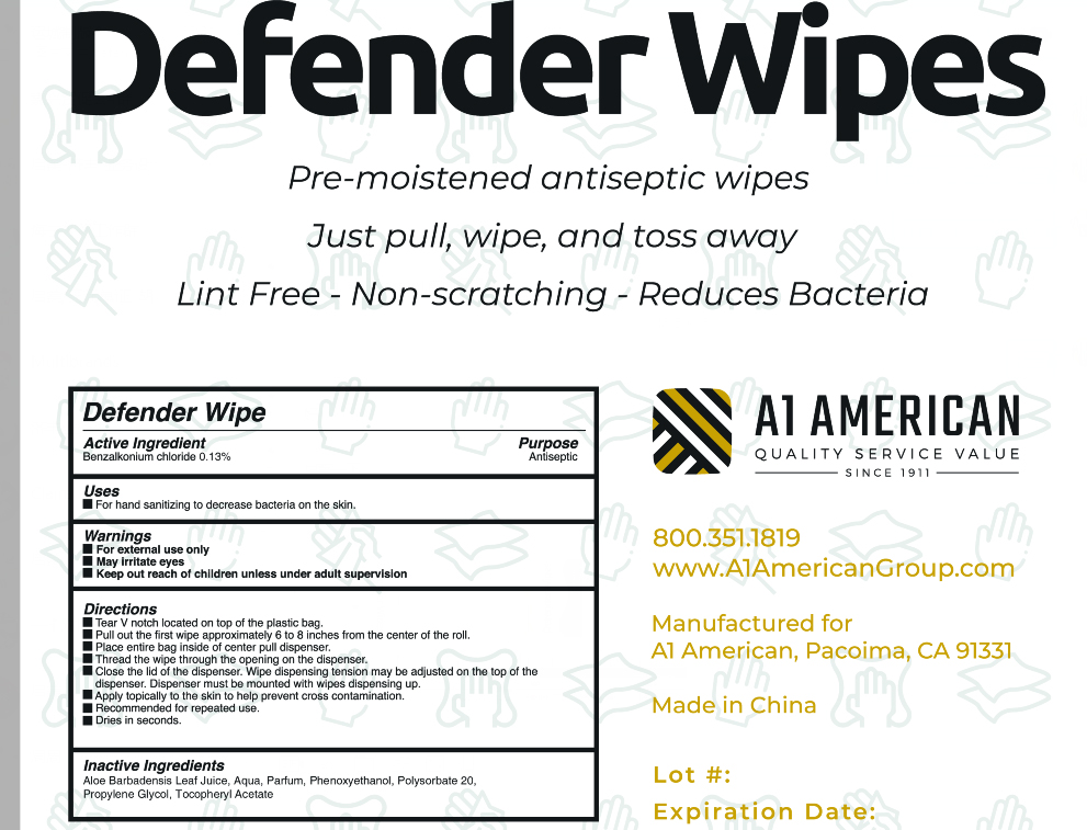 Pill image for Defender Wipes