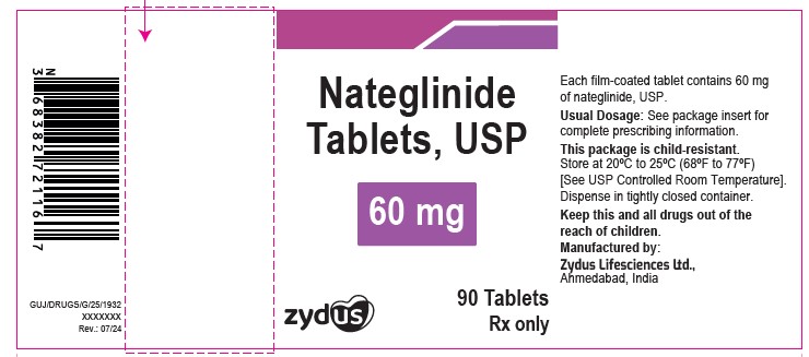 Pill image for Nateglinide Tabelts