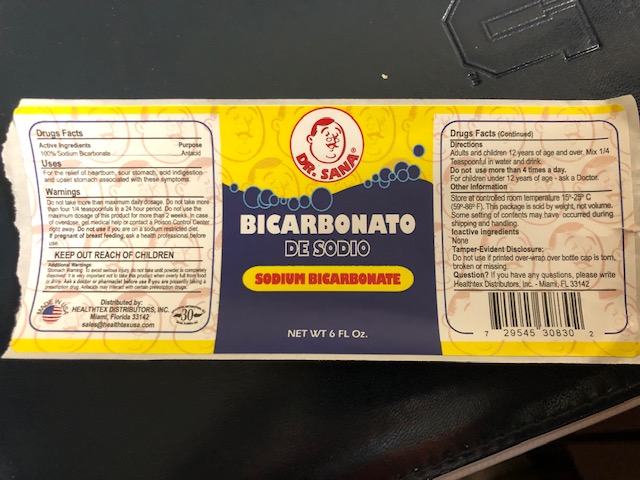 Pill image for Dr Sana Sodium Bicarbonate 6oz