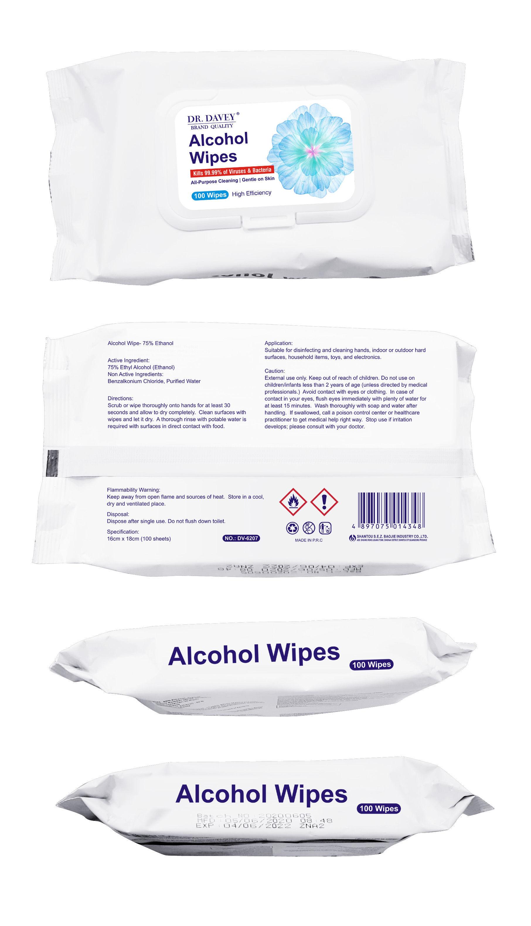 Pill image for Dr.davey Alcohol Wipes