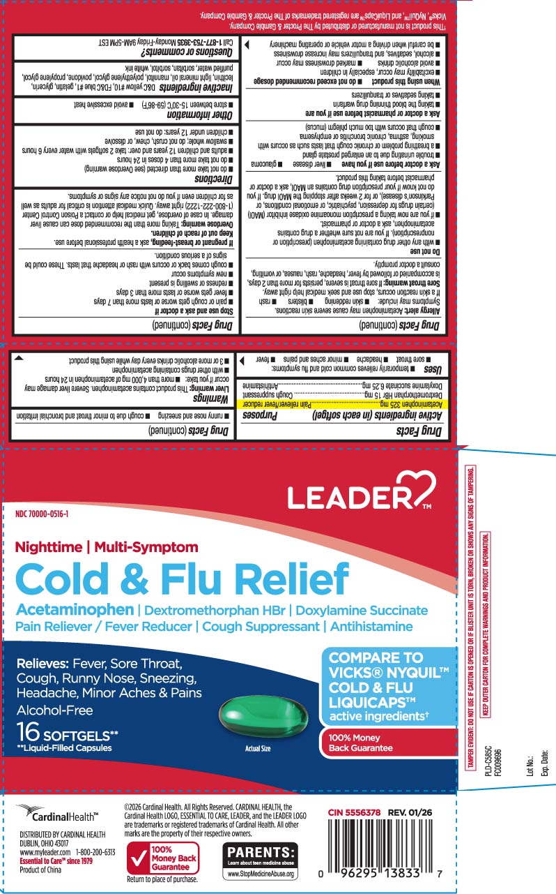 Pill image for Safeway Nighttime Cold & Flu
