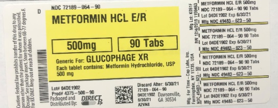 Pill image for Metformin Hydrochloride Extended Release