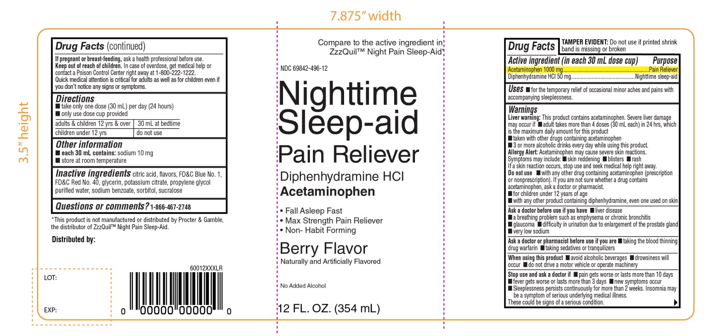 Pill image for Cvs Nighttime Sleep-aid Pain Reliever