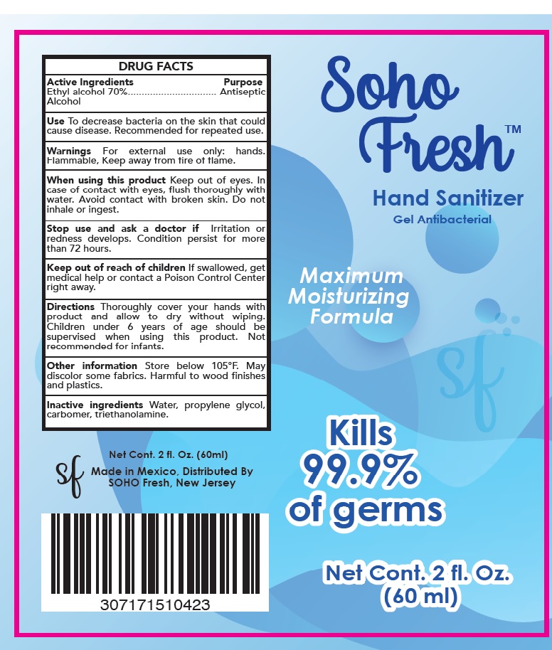 Pill image for Soho Fresh Hand Sanitizer