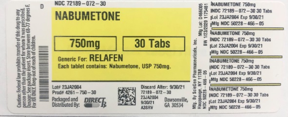 Pill image for Nabumetone