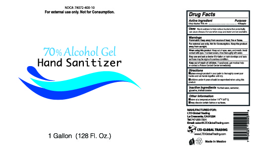 Pill image for Ltd Global Trading 70% Alcohol Gel Hand Sanitizer