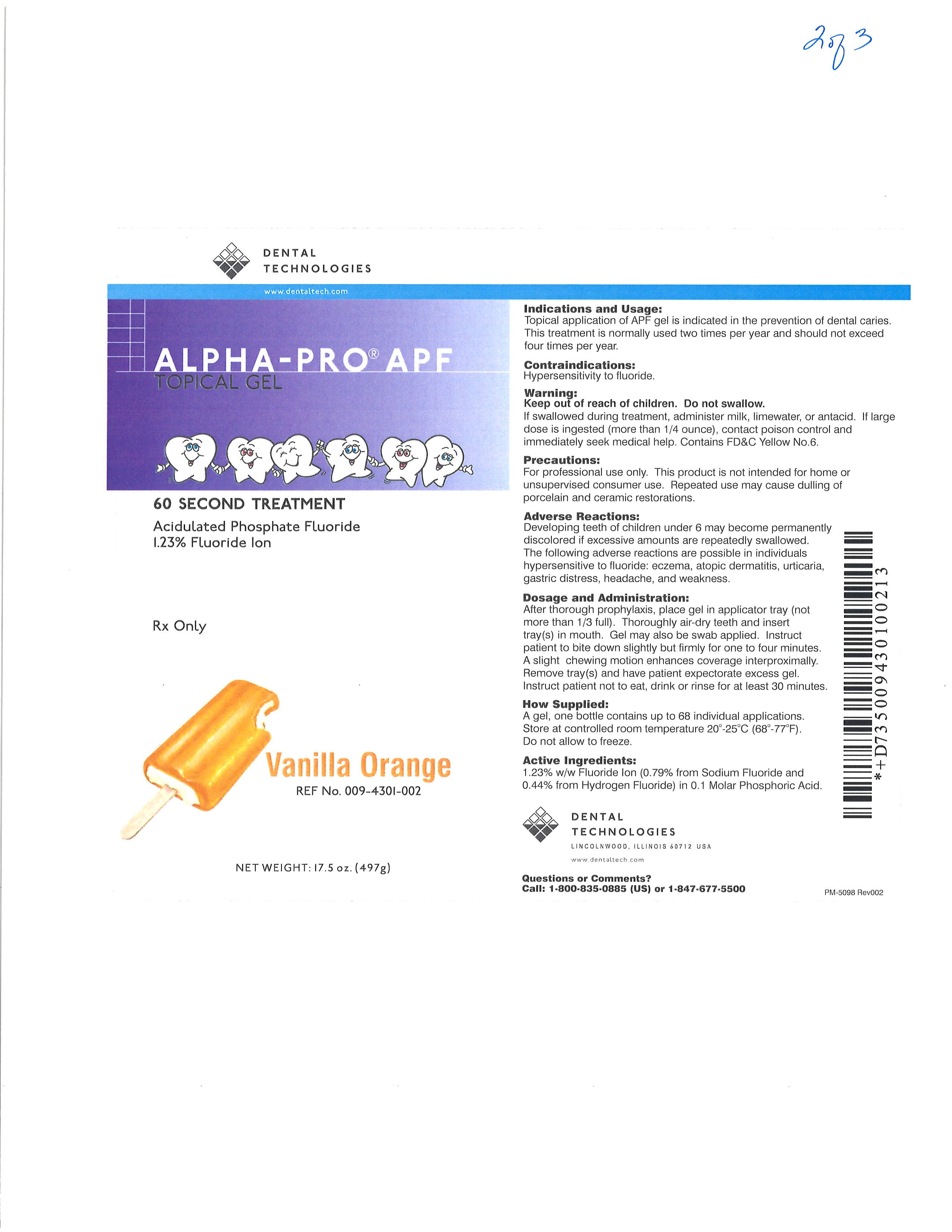 Pill image for Dti Apf - Vanilla Orange