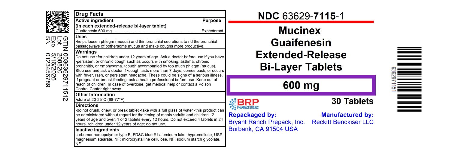 Pill image for Mucinex ®