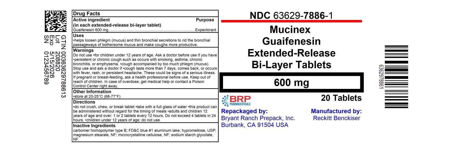Pill image for Mucinex ®
