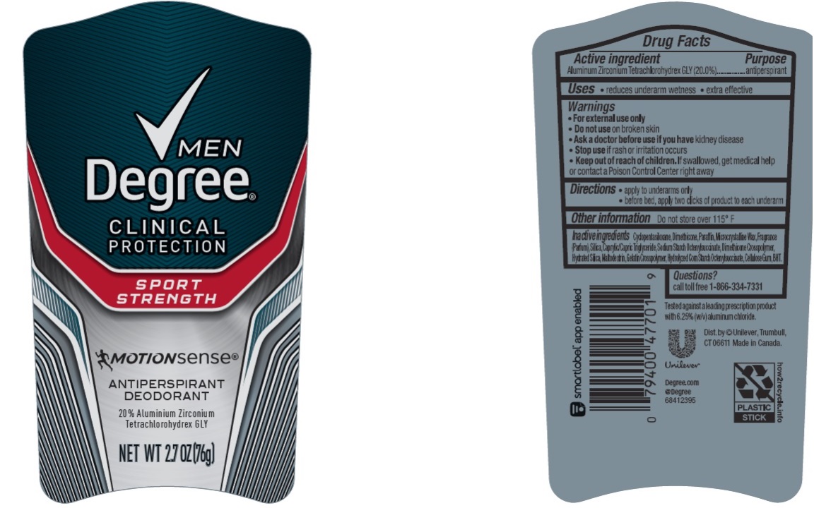 Pill image for Degree Men Motionsense Clinical Protection Sport Strength Antiperspirant Deodorant