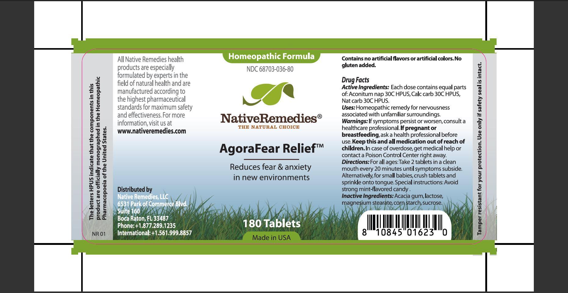 Pill image for Agorafear Relief