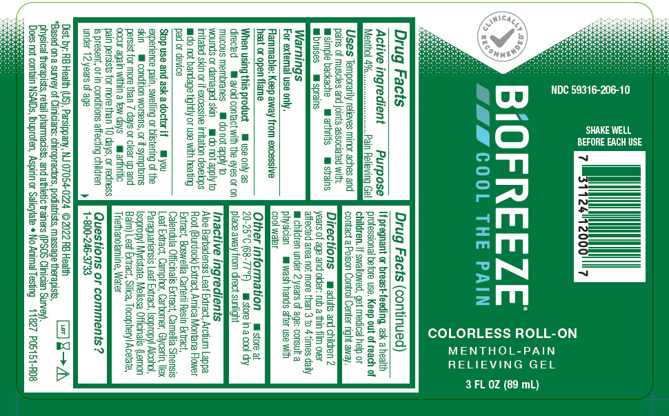 Pill image for Biofreeze Colorless Roll-on