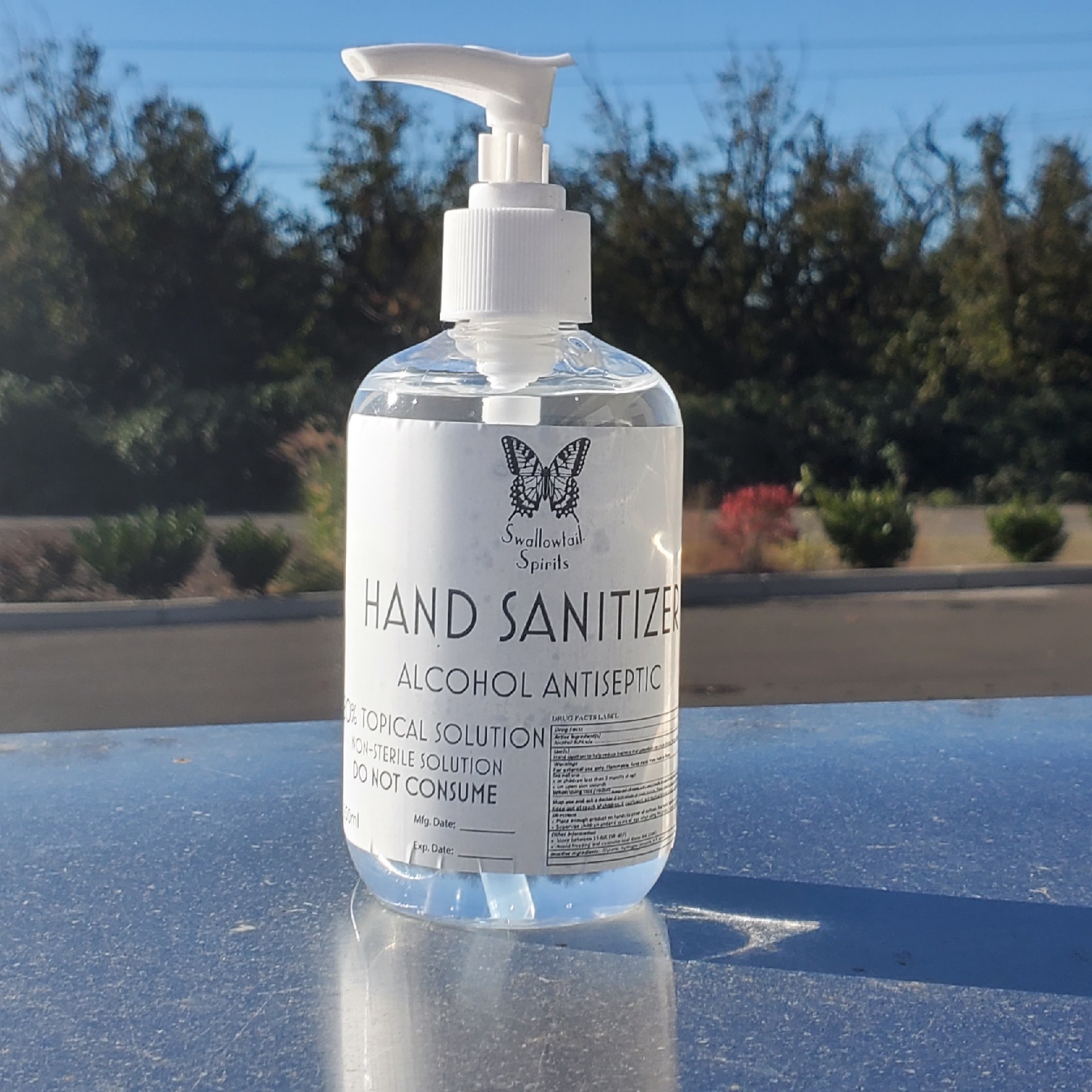 Pill image for swallowtail disinfecting hand sanitizer