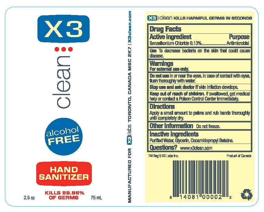 Pill image for x3 hand sanitizer (foam)